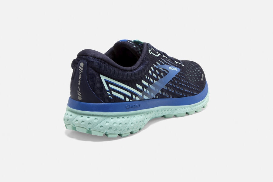 Brooks Ghost 13 Road Running Shoes Womens - Navy/Blue - LXJPY-4632